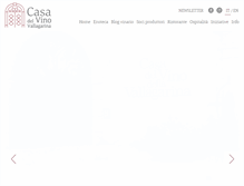 Tablet Screenshot of casadelvino.info